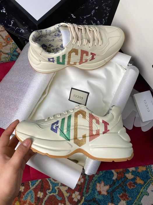 Gucci buty sportowe męskie eleganckie, codzienny styl