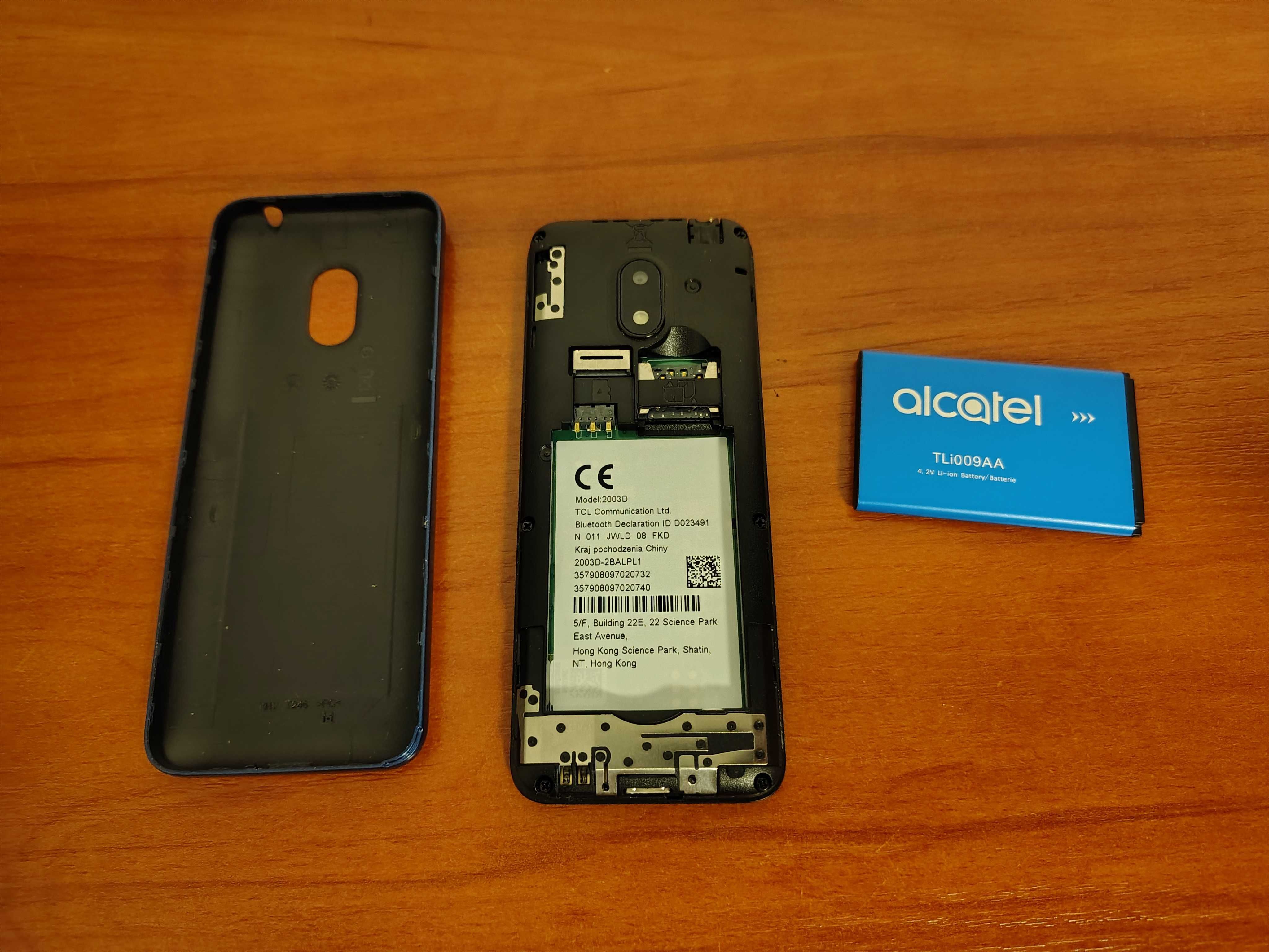 Telefon Alcatel 2003D Dual SIM 2G Niebieski