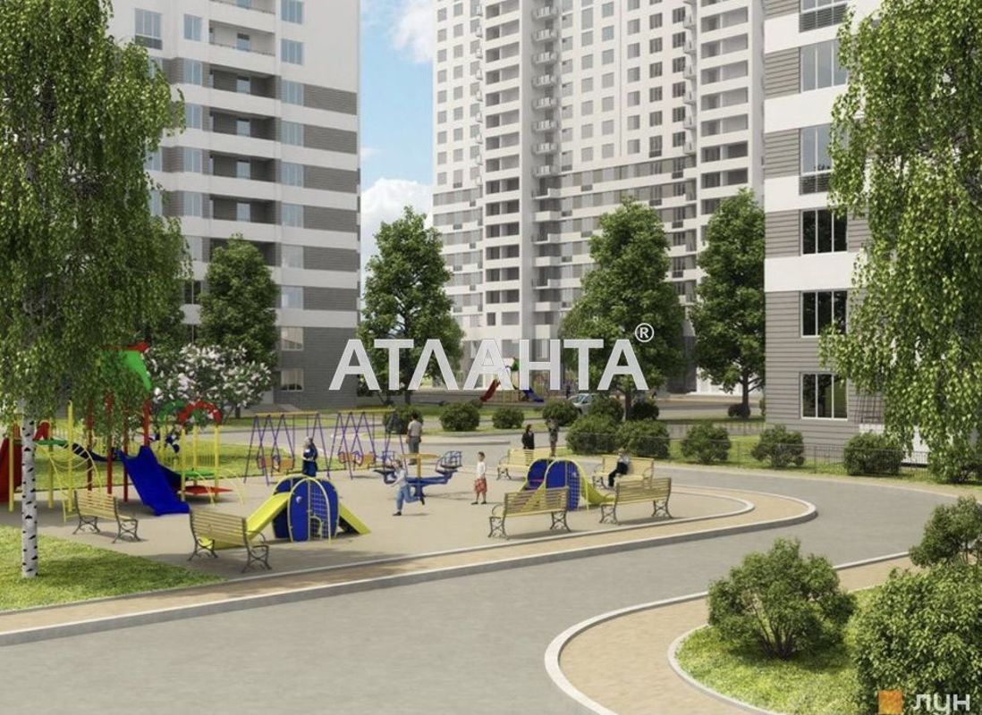 Двухкомнатная квартира в новом  ЖК Альтаир-1 Киевский район