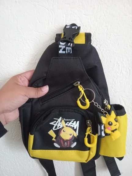 Plecak Pokemon Pikachu Torba Nerka Szaszetka Dziecięcy Na Ramię