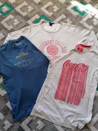 Bluza męska GANT T-shirt Coca Cola, Hard Rock CAFE