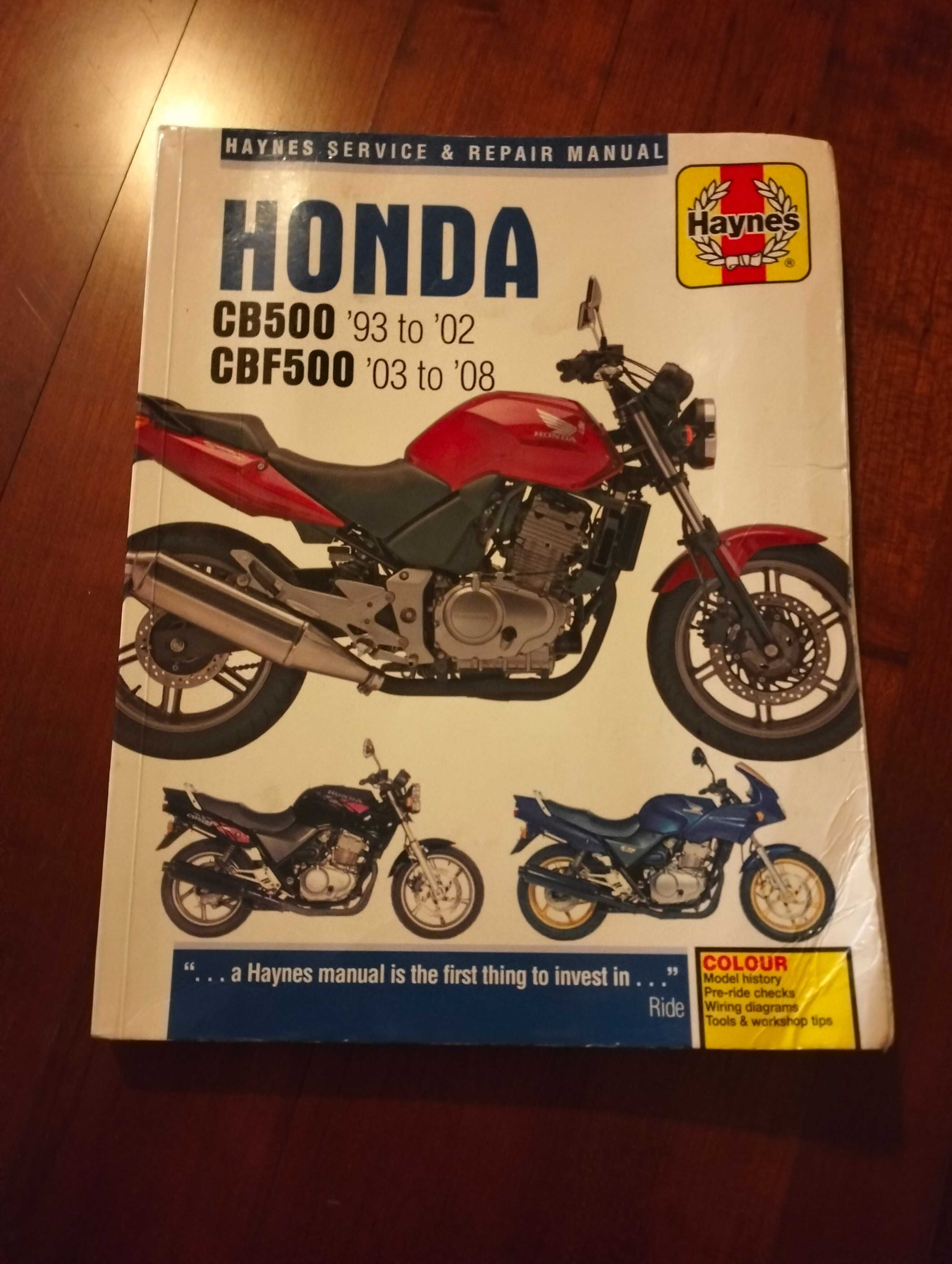 Haynes - Honda CB500 e CBF500