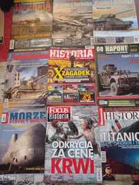 Zestaw 9 czasopism - Wojskowość-Historia