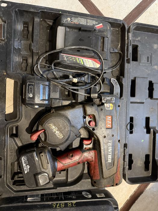 Wiązarka do zbrojenia 3 szt TJEP 40 , TWINTIER