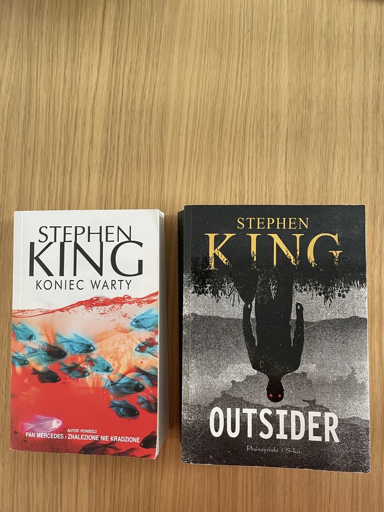 Stephen King, zestaw książek.