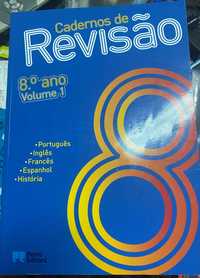 livros de revisões 8º ano- todas as disciplinas - NOVOS