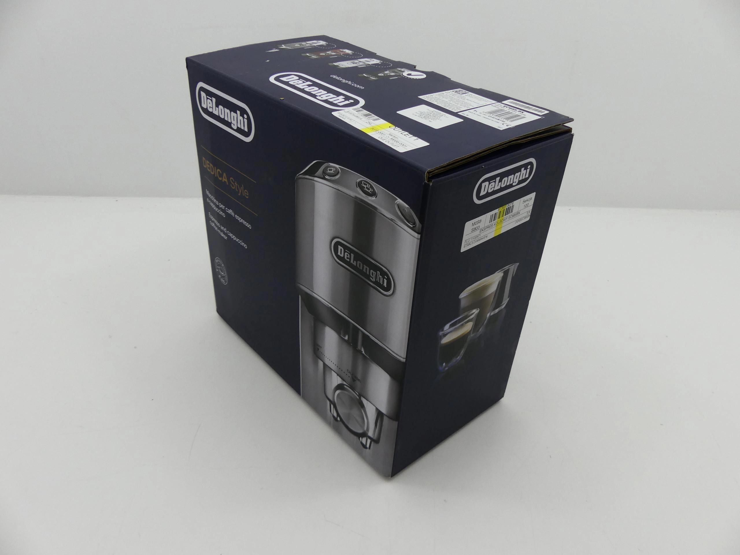 OUTLET DeLonghi Dedica EC685.BK FV23% PL GW