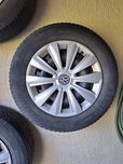 Kola 15" z oponami zimowymi Michelin