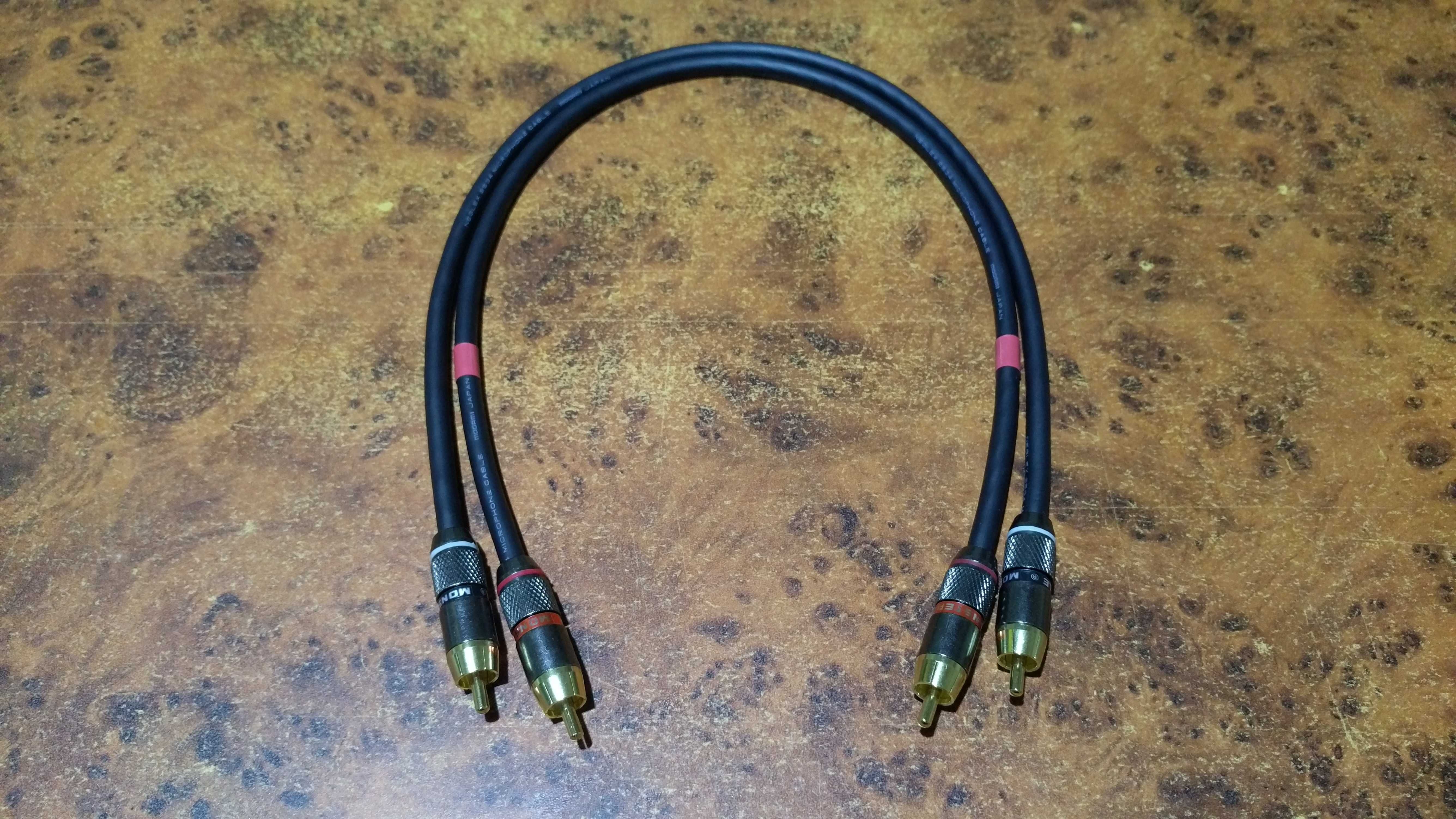 Hi-Fi межблочный кабель 2RCA/2RCA MOGAMI W2534 направленный экран