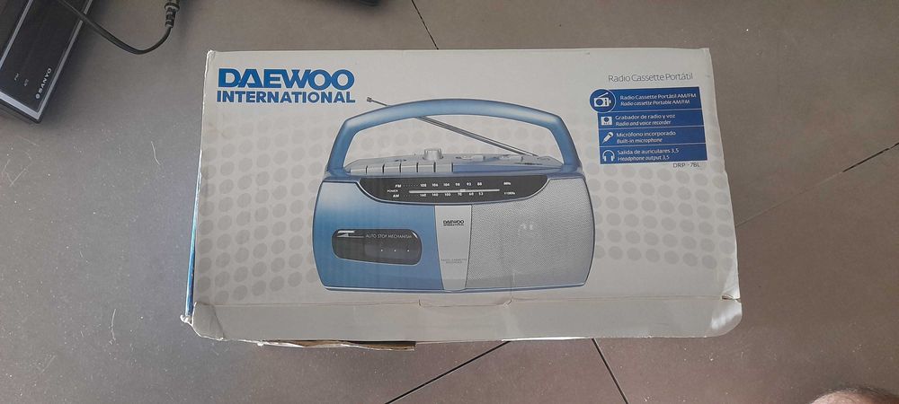Rádio cassete Daweoo