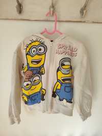 Bluza Minionki rozmiar 122