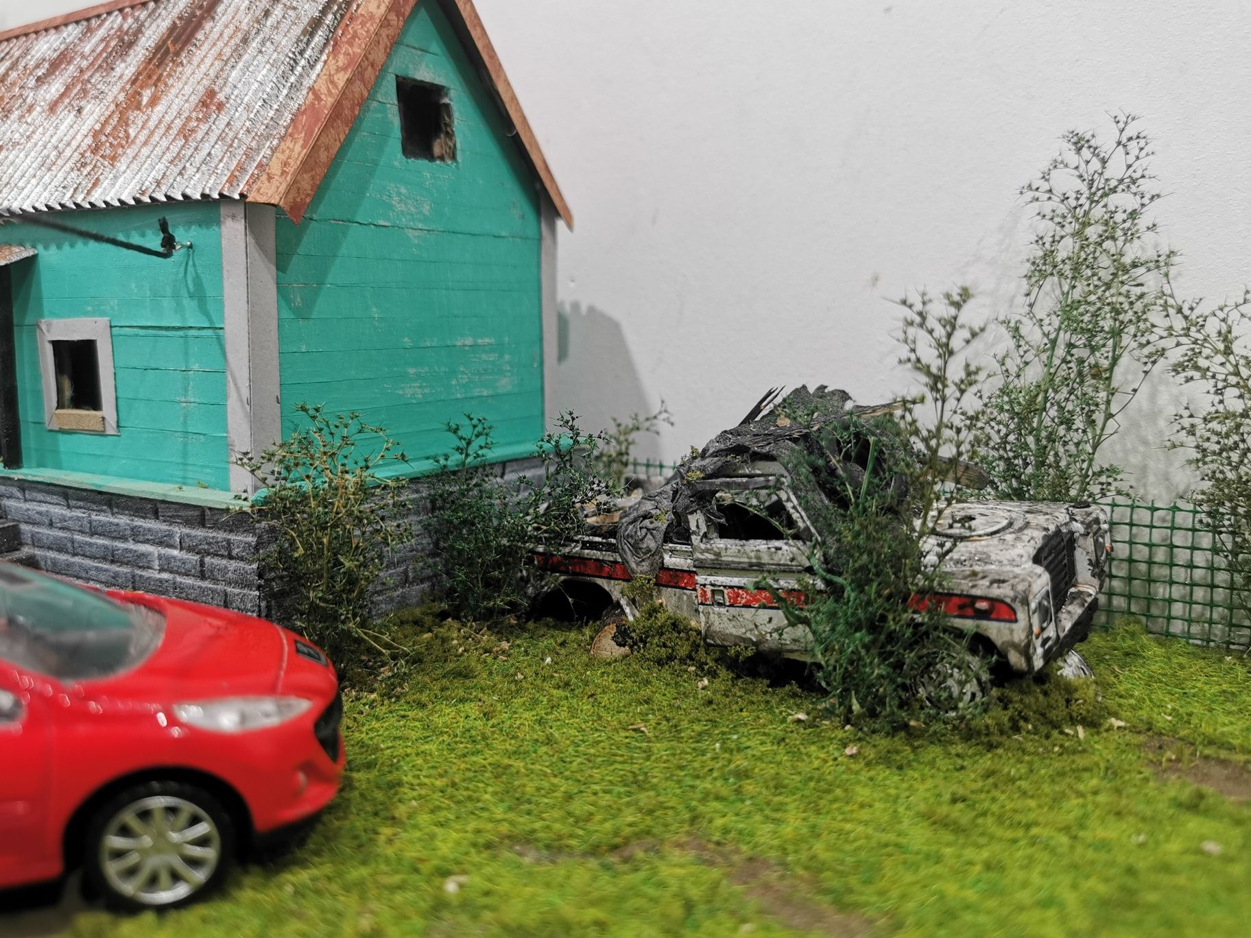 Makieta 1:43 Diorama 1/43 autoart kyosho norev solido otto welly cmc