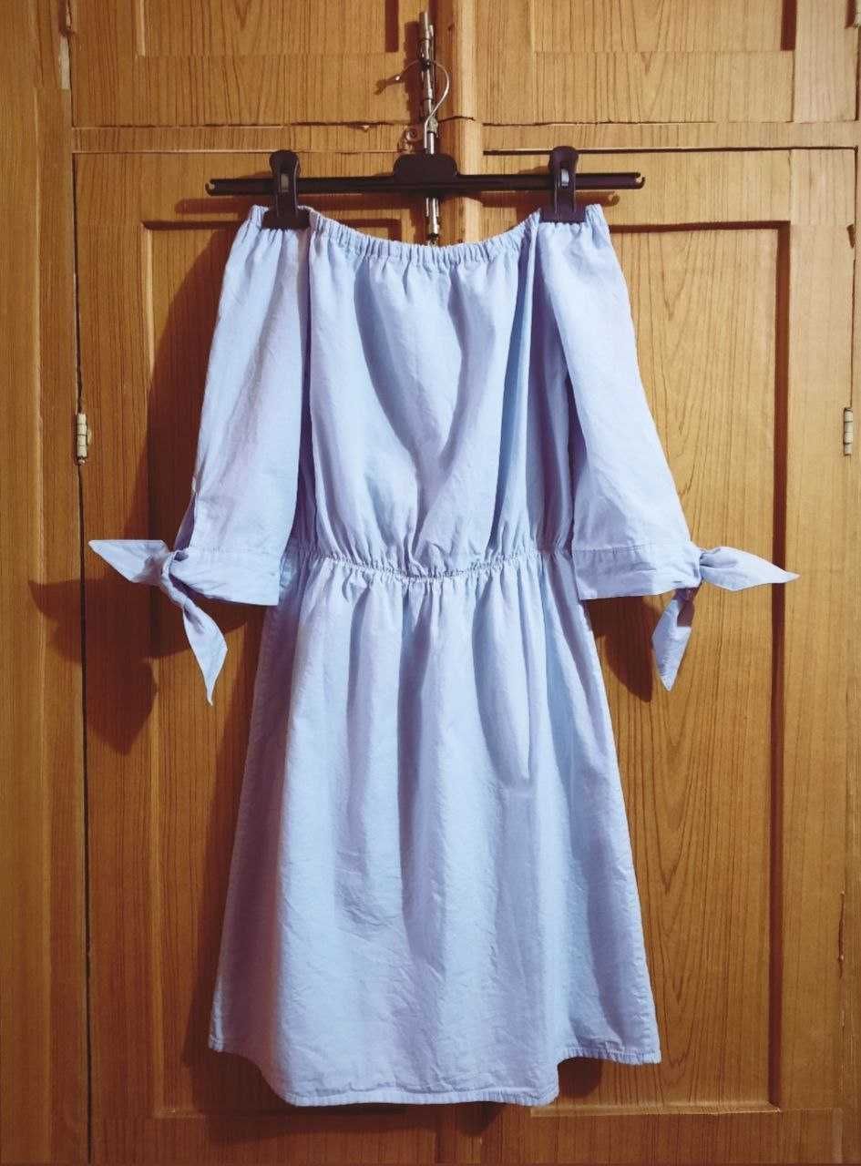 Сукня 100% бавовна блакитного кольору