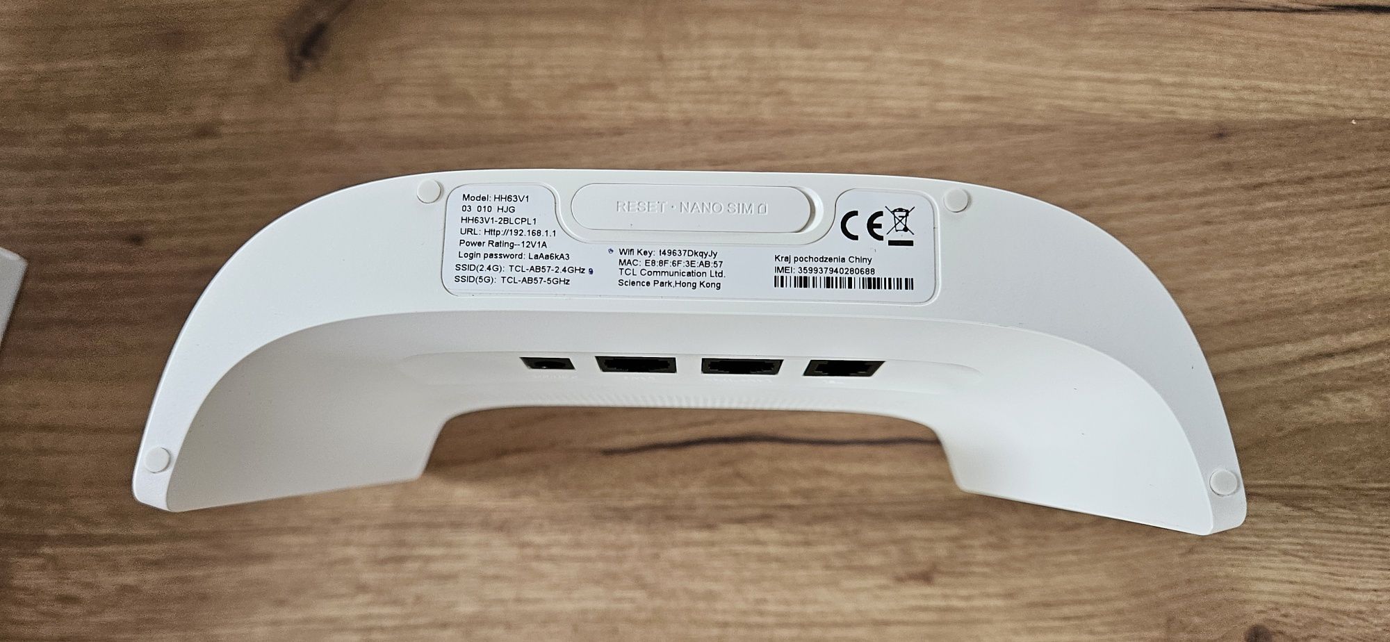 Router TCL LinkHub HH63V1
