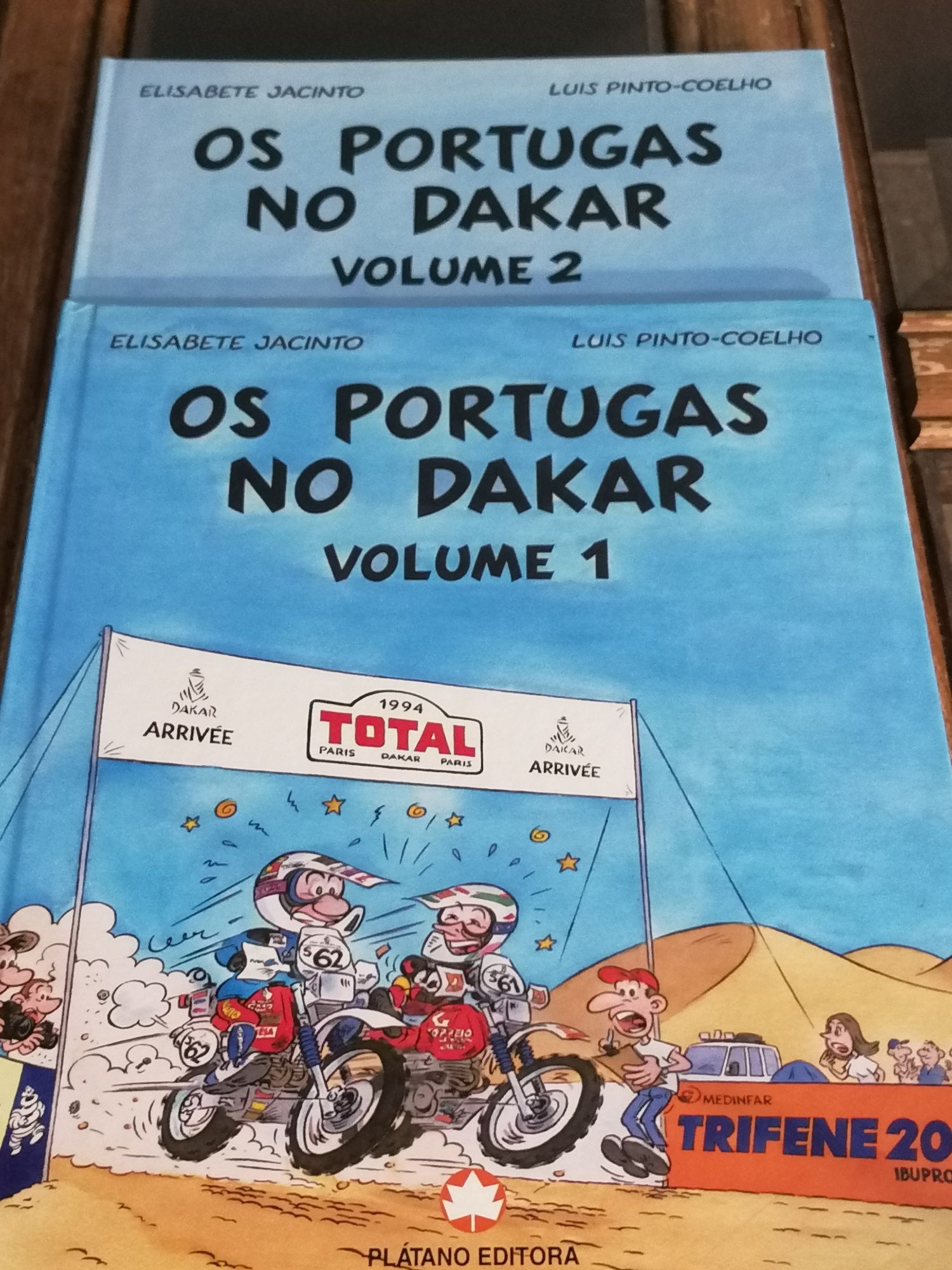 BD Os Portugas no Dakar I e Ii