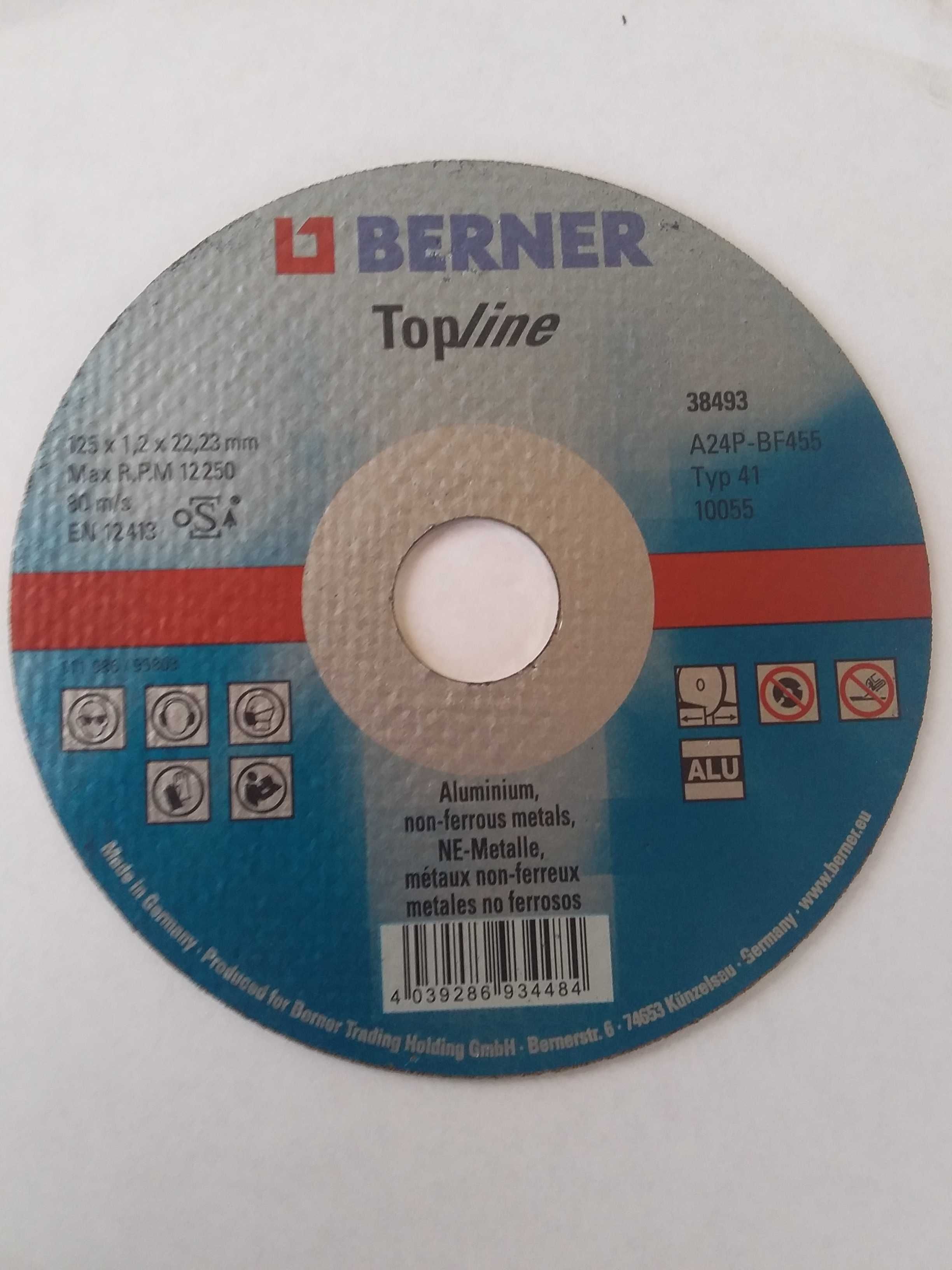 Відрізні круги по алюмініію TOP BERNER