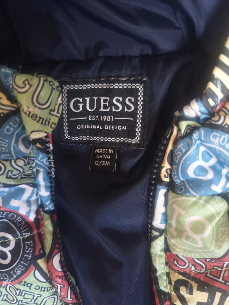 Kurtka chłopięca r 0/3 mce GUESS