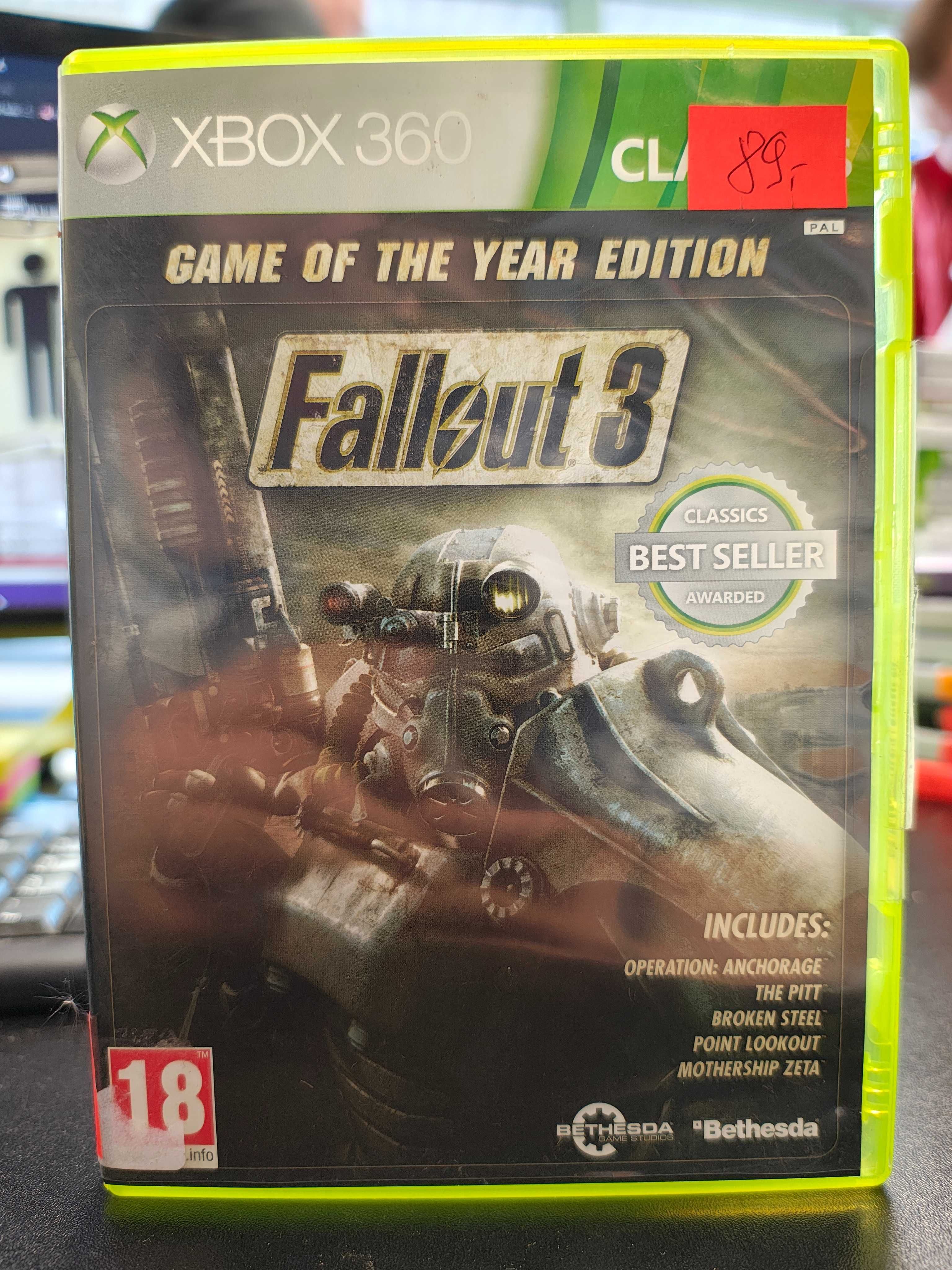 Fallout 3 GOTY X360 Wysyłka Wymiana Sklep Mokotów