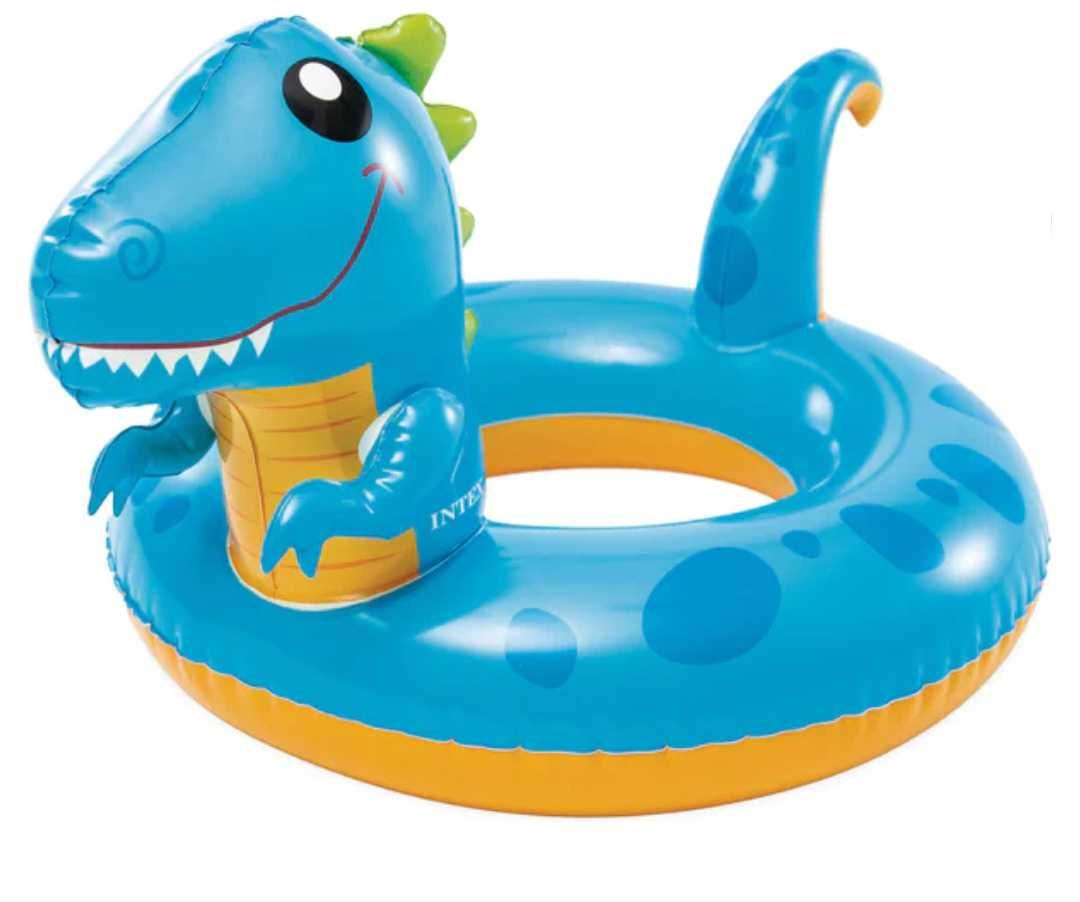 Koło dmuchane do pływania INTEX 59221NP Dmuchane koło Dinozaur