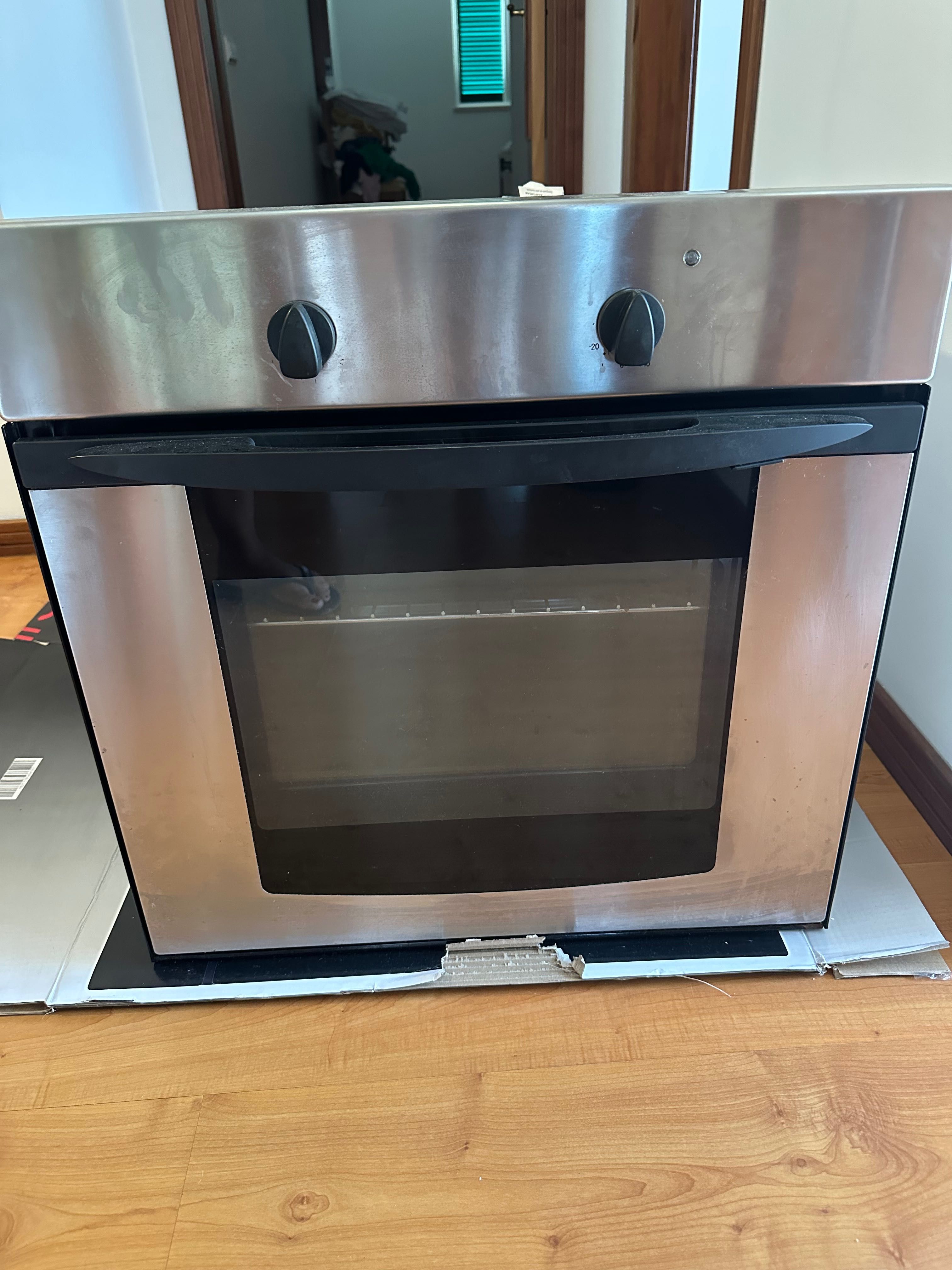 Forno e Placa usado mas bem conservado