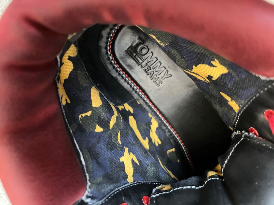 Tommy Hilfiger trzewiki męskie Nubuk rozmiar 42