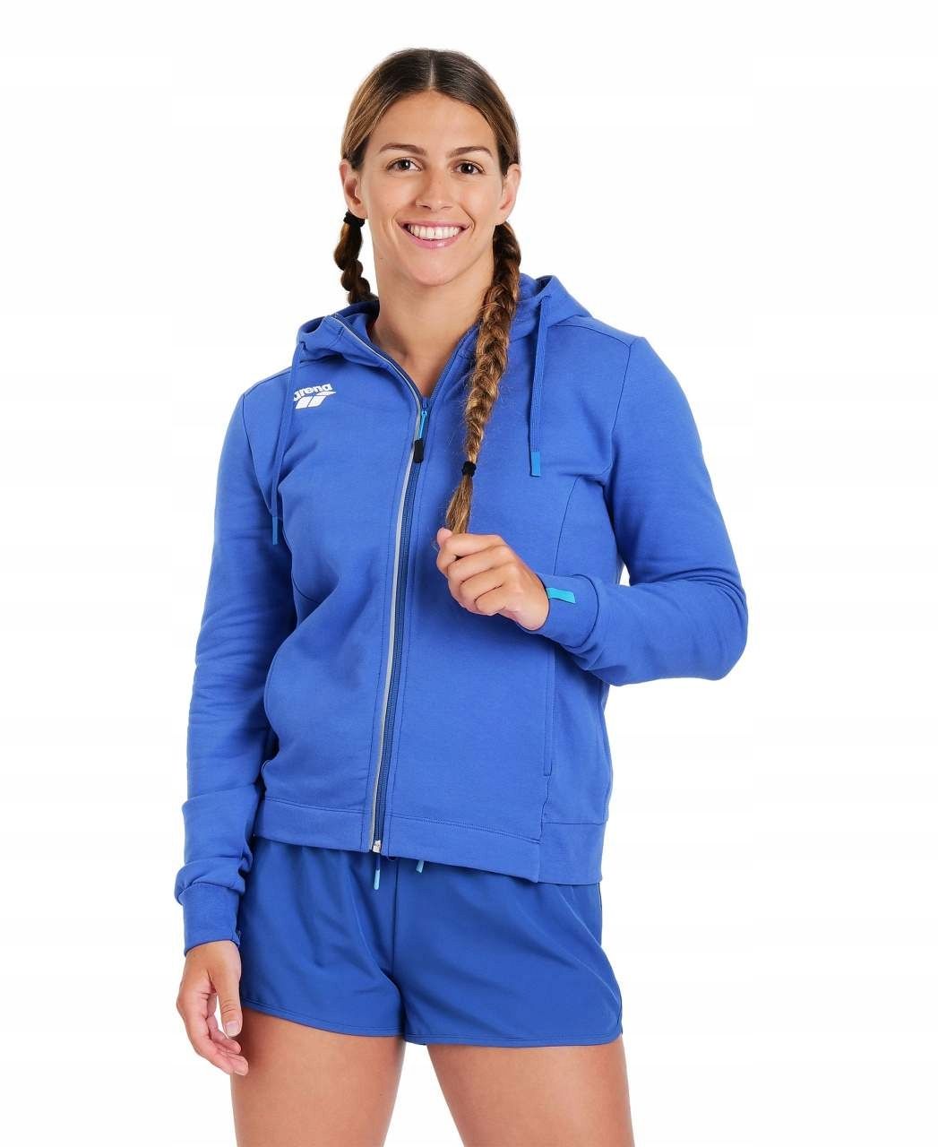 Bluza damska rozpinana z kapturem Arena Hooded S