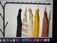 Varão para roupa   1x usado     quase novo