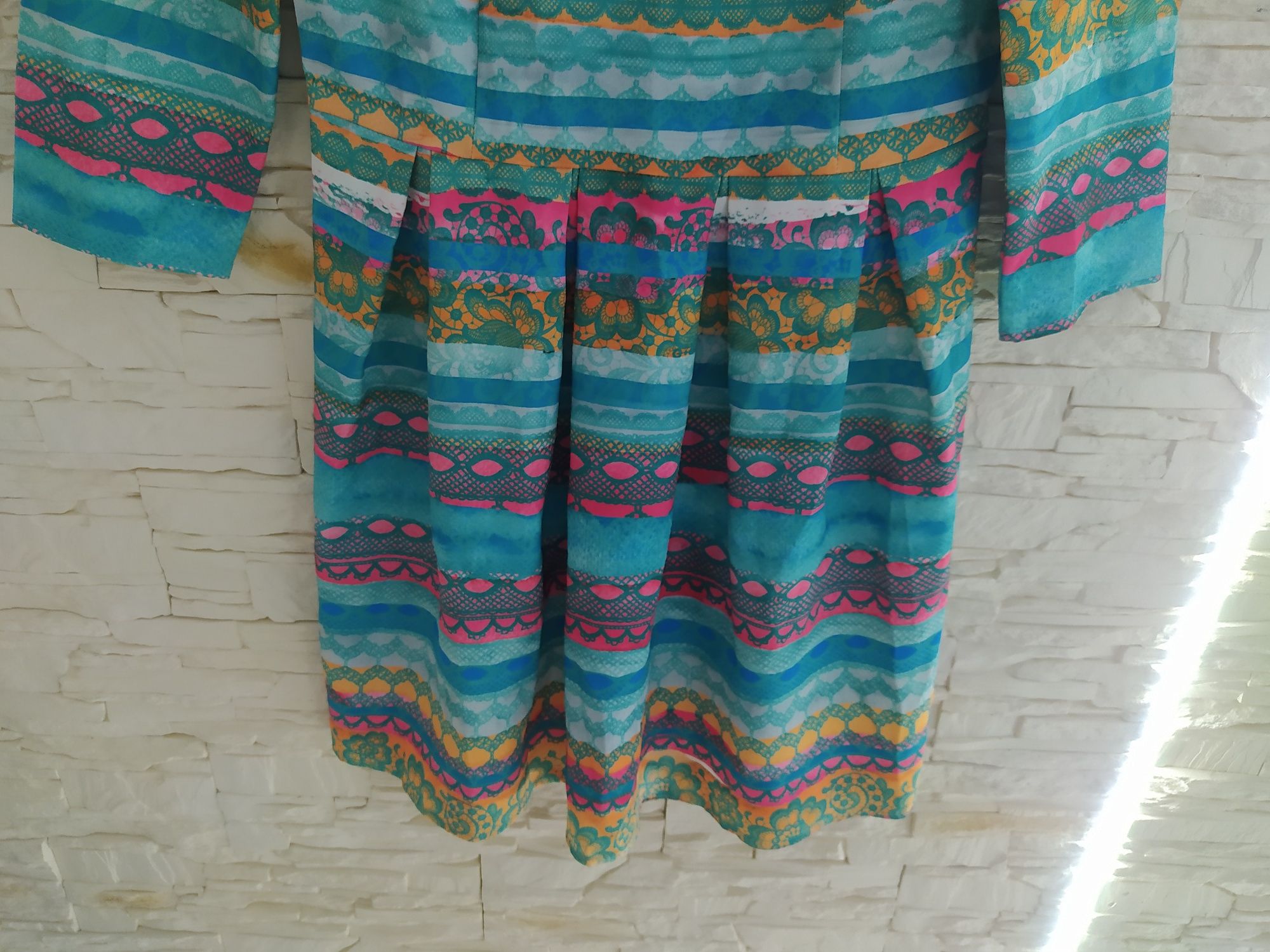 Sukienka vubu 38 kolorowa