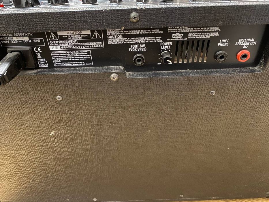 Комбопідсилювач VOX AD50VT ТОРГ