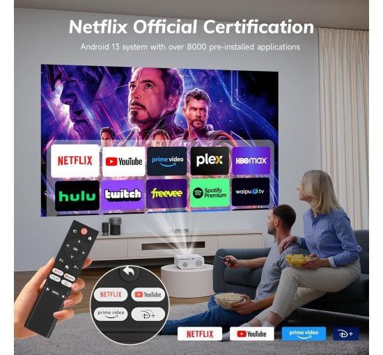Проектор Netflix Beamer Zoomcat C12