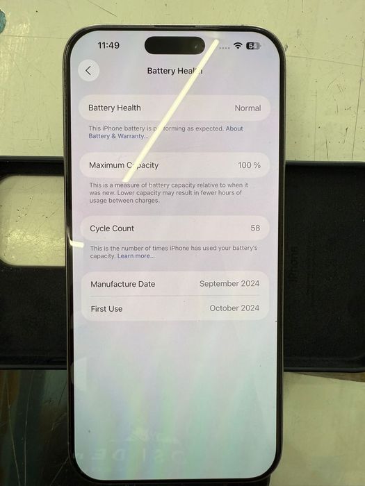 Iphone 16 pro max como novo sem 1 risco
