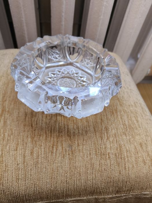 Kryształ popielniczka ciężka