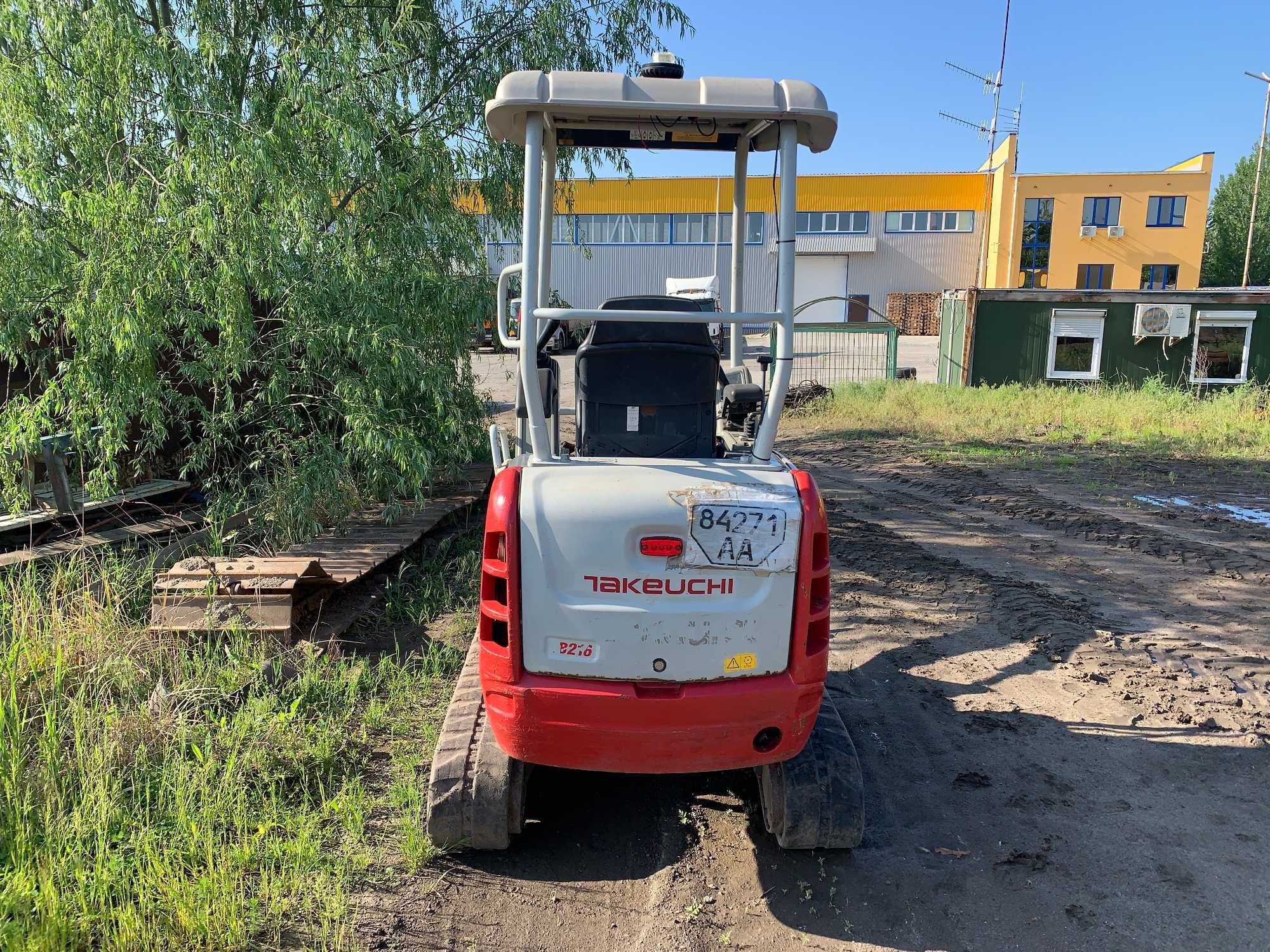 Міні-екскаватор Takeuchi TB 216 2014р