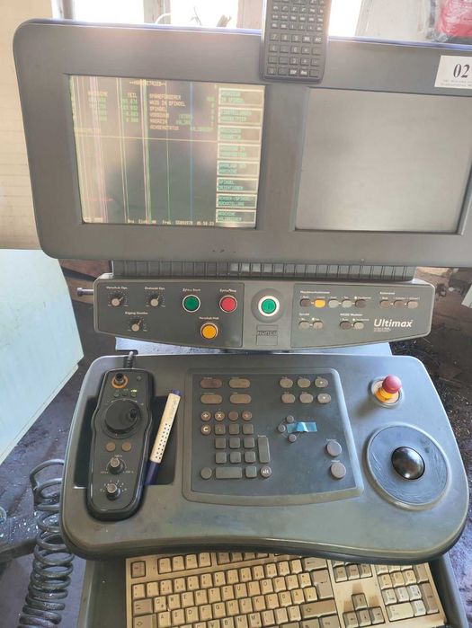 4-osiowe centrum obróbcze CNC Hurco VMX50, 2002 rok