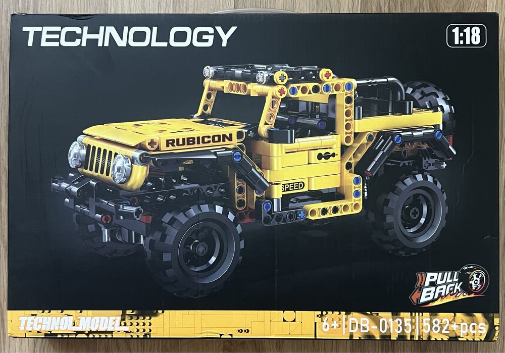 Конструктор Лего Technic Jeep Wrangler Rubicon,lego техник джип