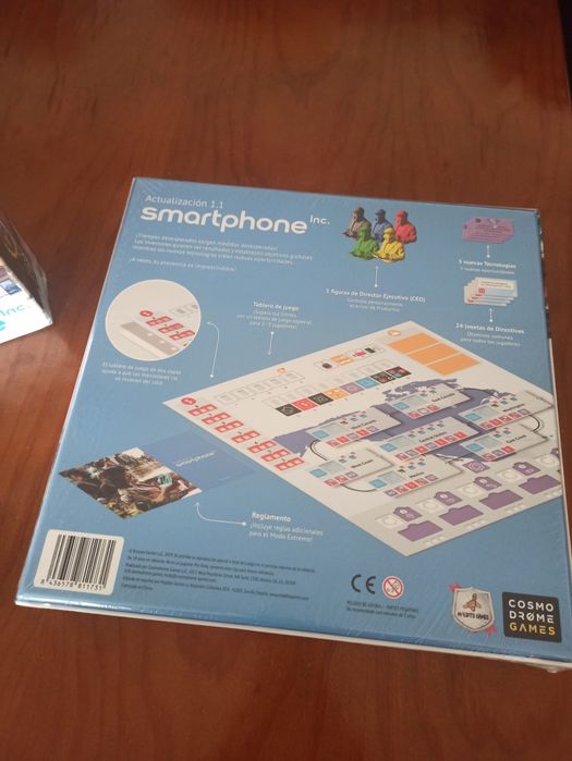 Smartphone Inc + Expansão 1.1 (ES) Jogo de tabuleiro NOVO/SELADO