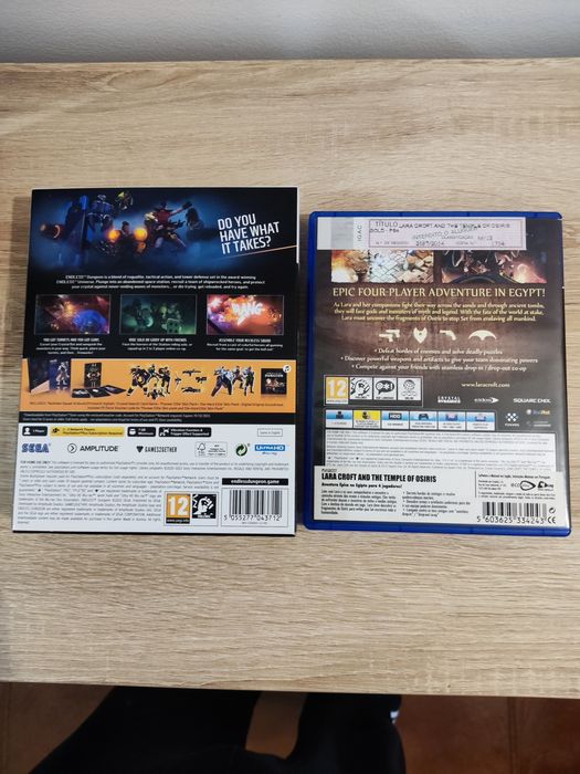 Endless dungeon e tomb raider Osíris PlayStation