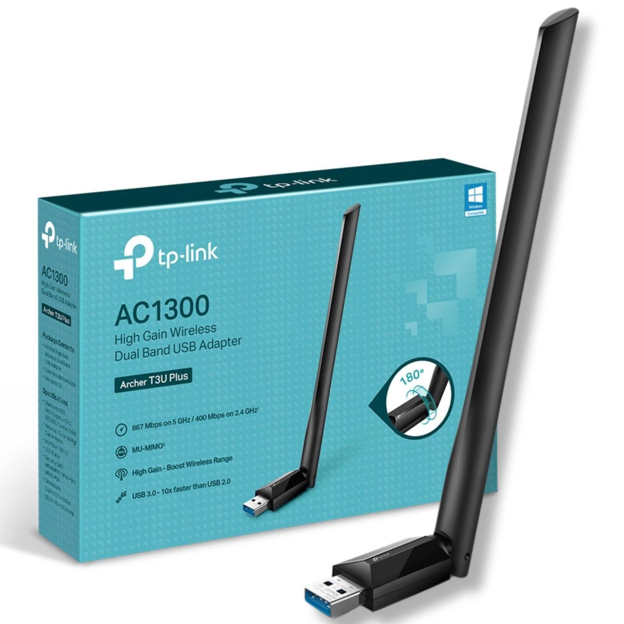 Antena Wi-Fi tp-link AC1300 - Wifi adapter