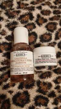 Ultra facial cream Kiehl's 7 ml i toner calendula herbal-extract 40ml