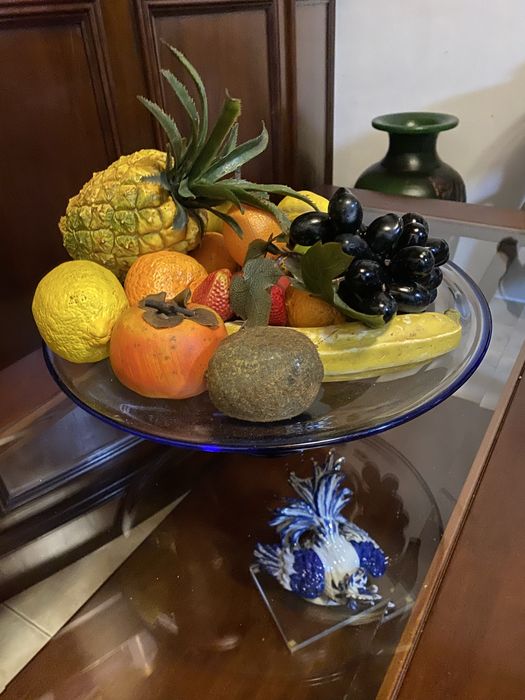 Fruteira em vidro
