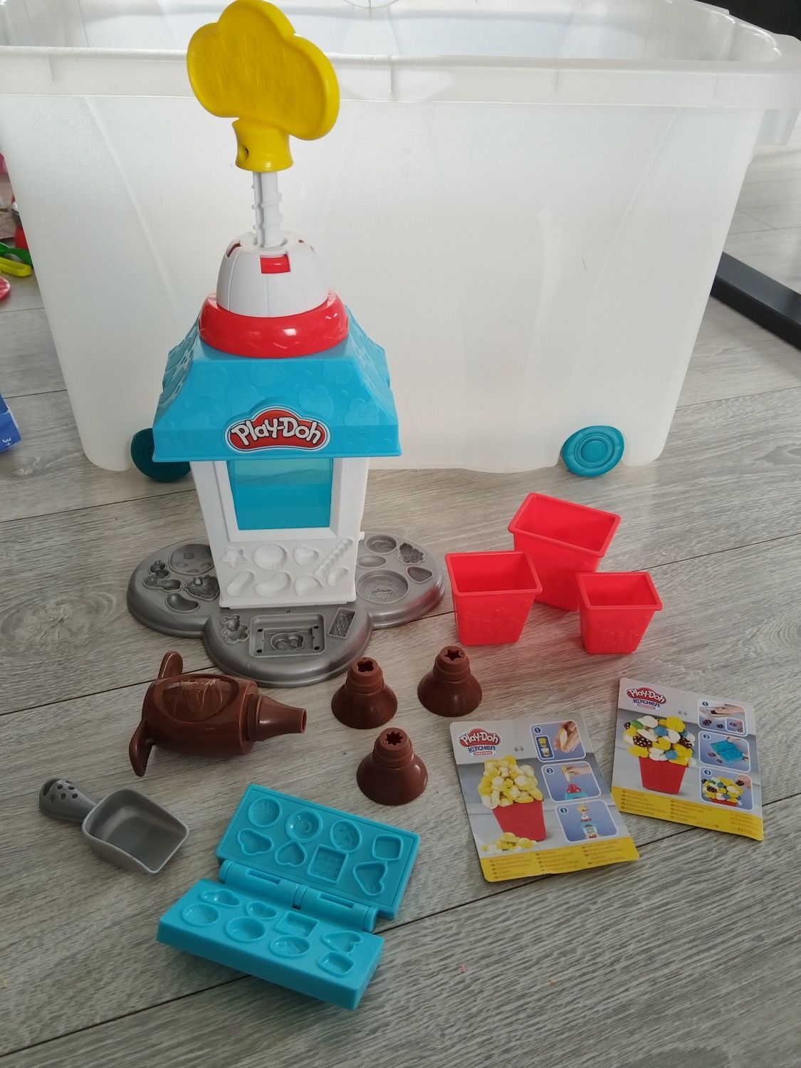 Play doh popcorn