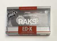 Raks ED-X60 kaseta magnetofonowa nowa folia