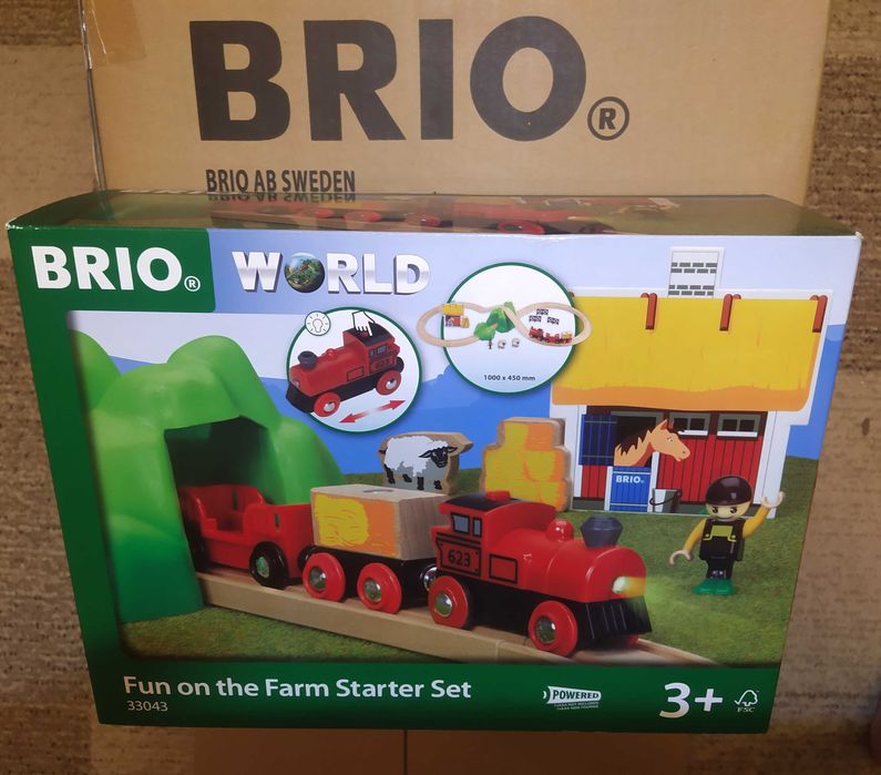 Дерев'яна залізниця Brio (Бріо) 33043 Ферма.