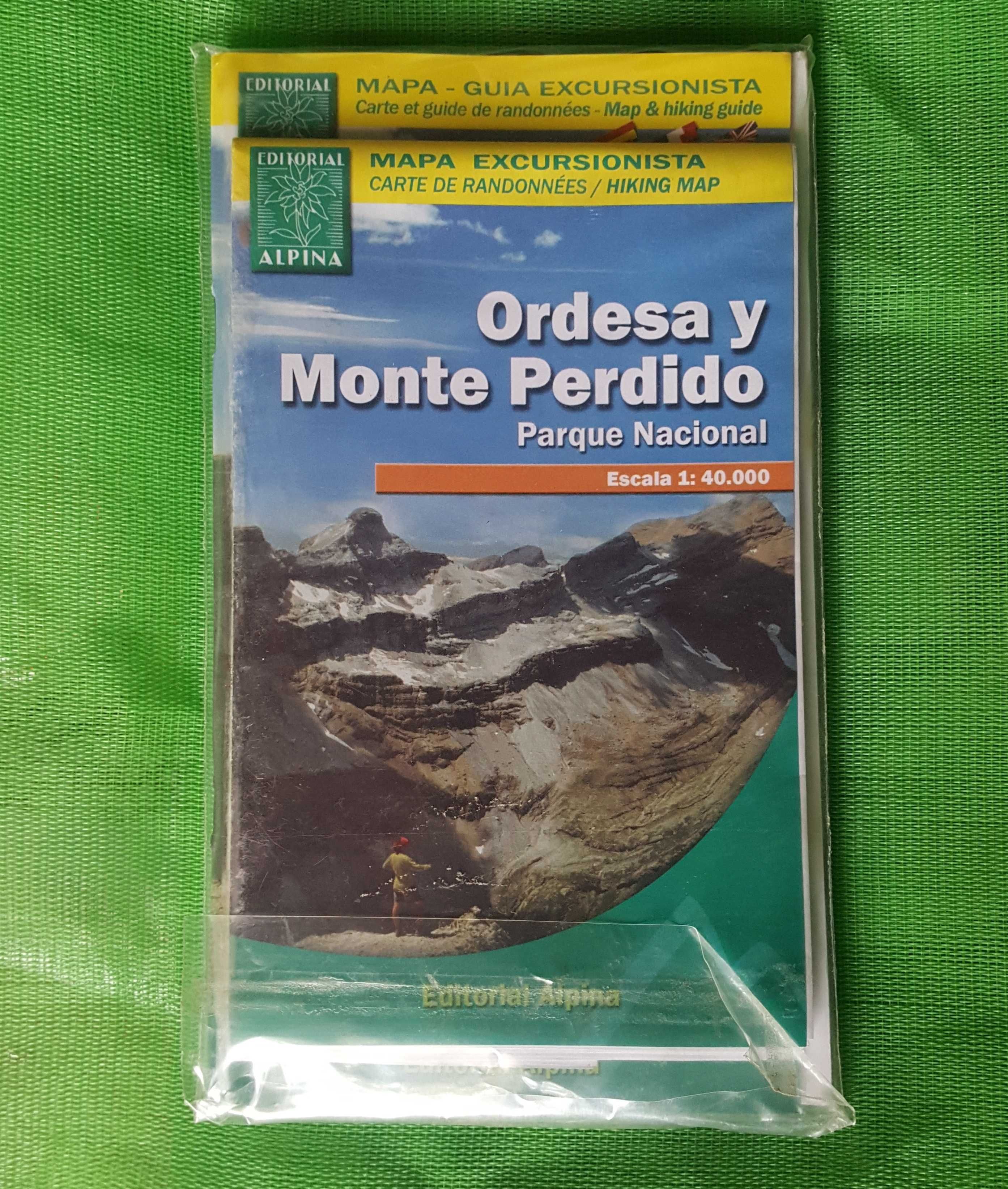 Mapa + Guia caminhada trekking Ordesa e Monte Perdido Pirinéus Espanha