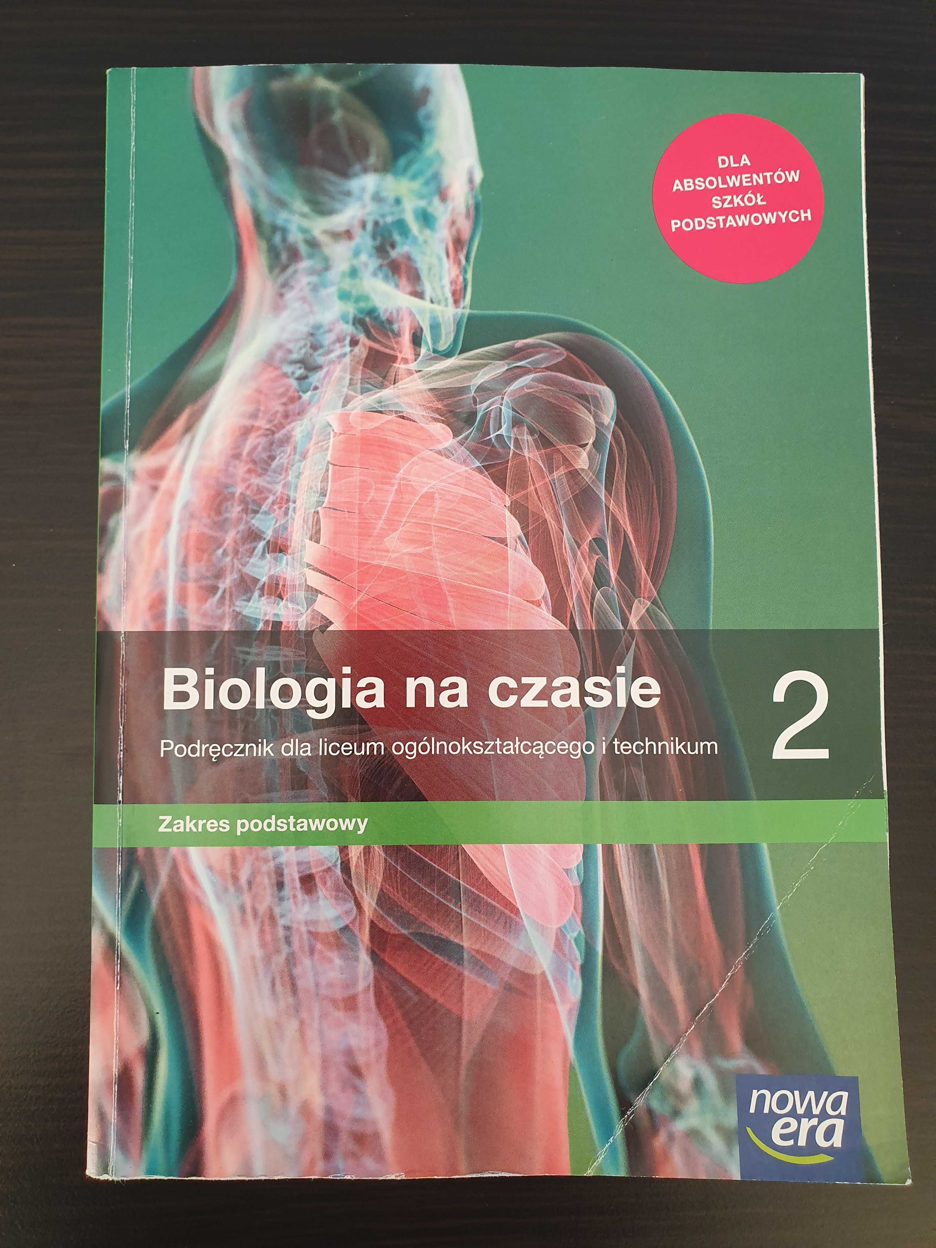 Podręcznik do klasy 2 Liceum, Technikum Biologia na czasie