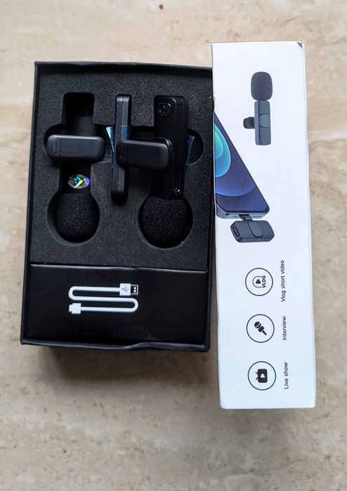 Microphone Wireless Lavalier