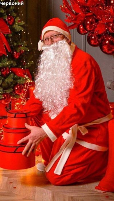 Оренда/ прокат костюм новорічний! Санта Клаус. Святий Миколай. Дід мор