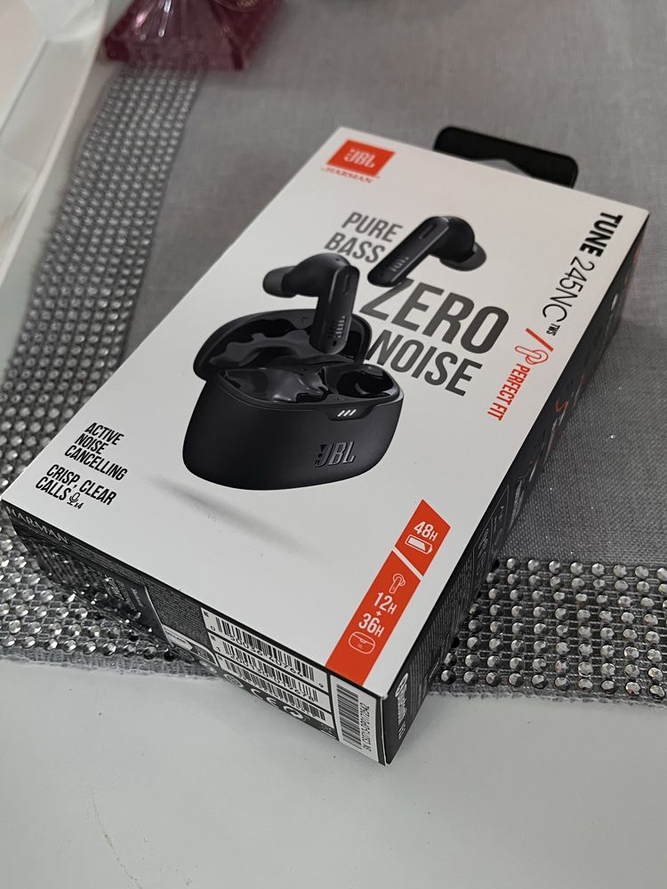 Nierozpakowane Słuchawki JBL Tune 245NC czarne gwarancja