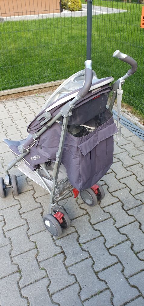 Sprzedam wózek spacerówkę Maclaren kolor szary, stan dobry