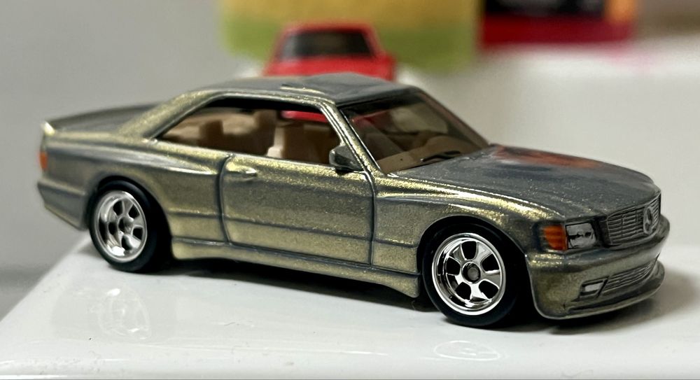 Hot Wheels 89’ Mercedes-Benz 560 sec AMG custom